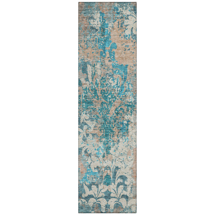 Colwart Damask Indoor / Outdoor Rug