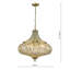 Doane 6 - Light Crystal Pendant