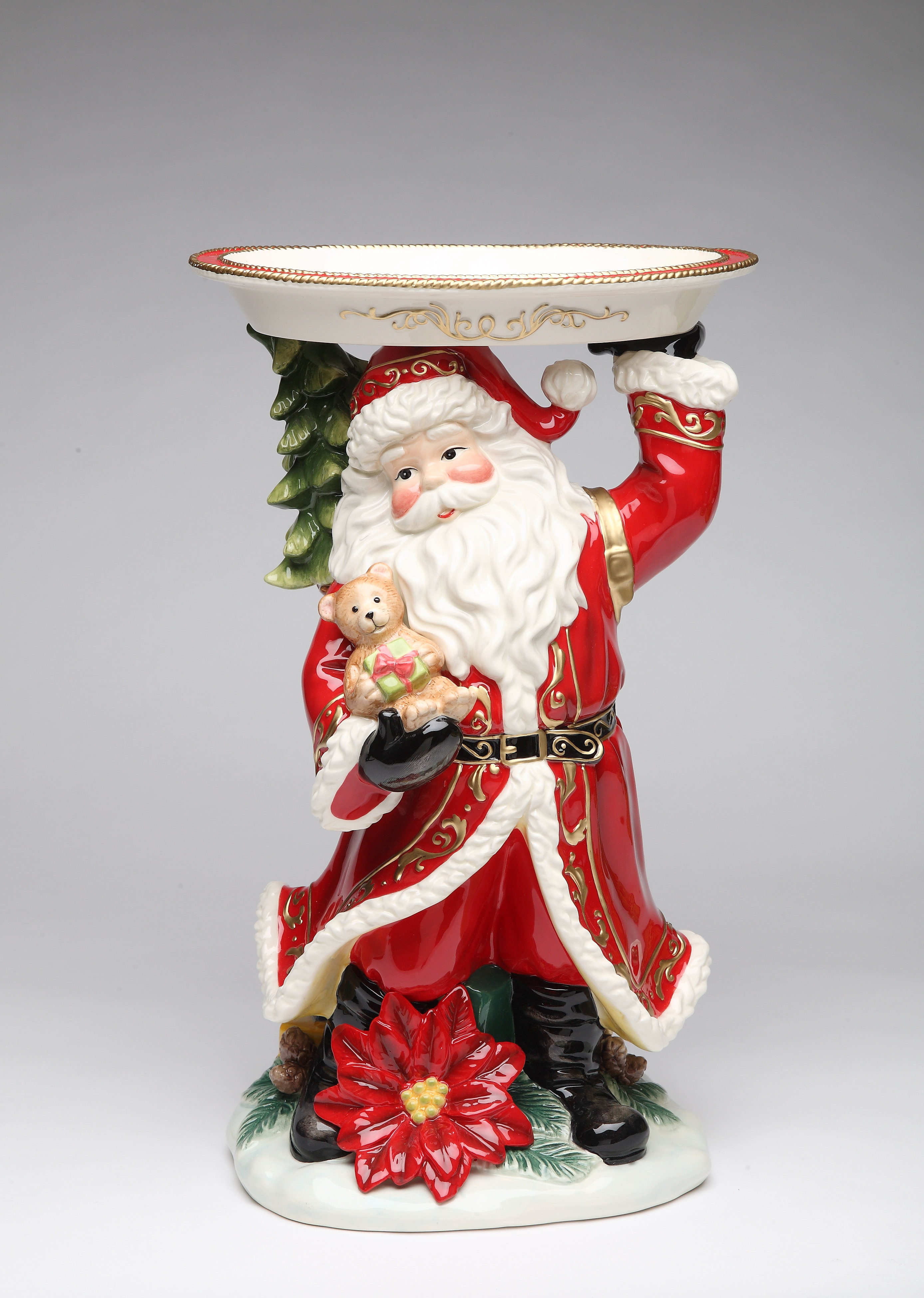 The Holiday Aisle® Samoset 15'' Figurine with Plate & Reviews | Wayfair