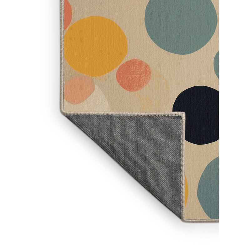 Tapis Groovy Wiggle, Rond 8 pi