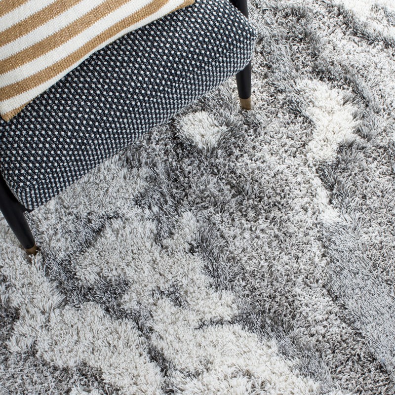 Anguiano 800 Performance Abstract Rug, Runner 2' x 7'