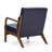Bradley Faux Leather Armchair-2038384852