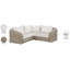 Canapé modulaire d'extérieur en oléfine de 88,25 po Seacrest-130713431-130713432-130713433
