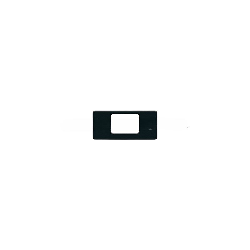 Deltana SP2753U19 Strike Plate, Deadbolt, 2-3/4" x 1-1/4" in Paint Black