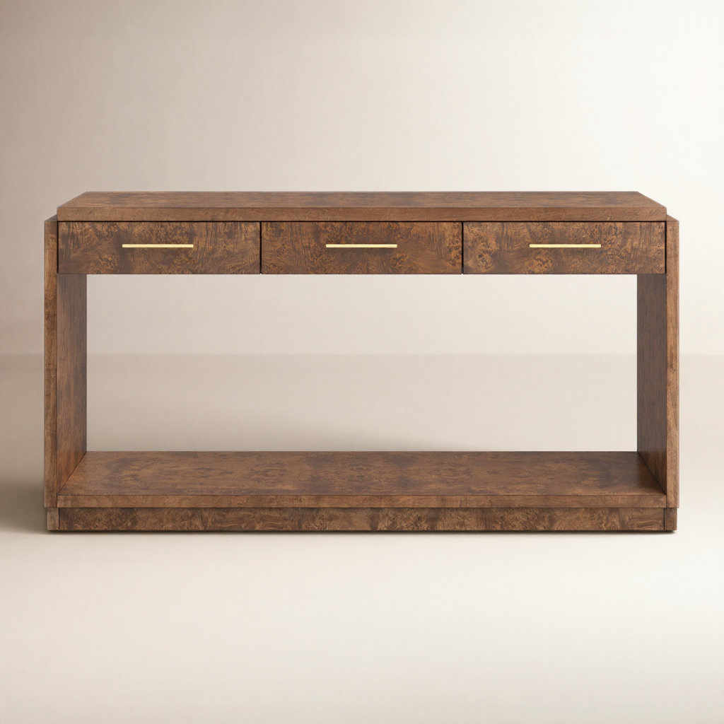 Kingston 60'' Console Table, Dark Brown