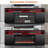 68" Media Console Fireplace TV Stand For TV Up To 78" with Electric Fireplace and LED Lights-1478532053