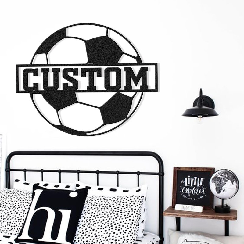 Sports Wall Decor, 18" H x 18" W x 0.05" D, Yes