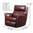 Stardust Leather Rocker Recliner-109743258-109743259