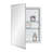 Bathroom Medicine Cabinet With Beveled Edge Mirrored Door 14 X 18 Inch, Recessed Or Surface Mount, With Adjustable Glass Shelves