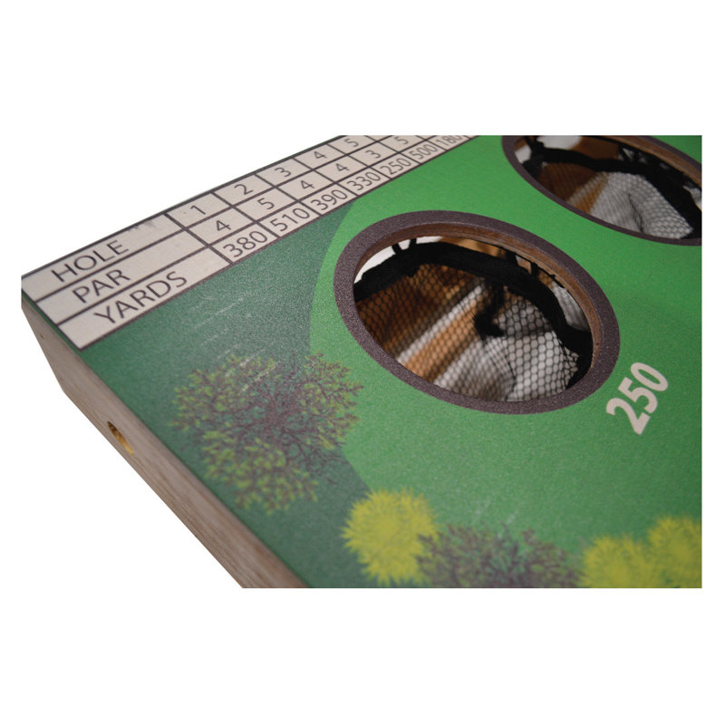 Jeu de lancer de billes de golf
