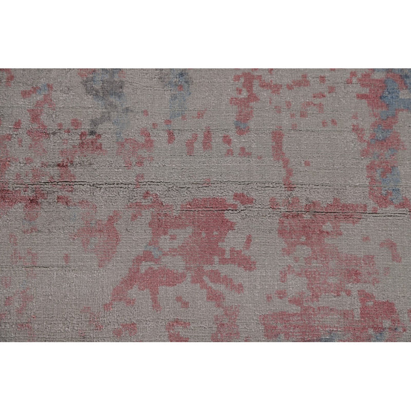 Tapis indien moderne et abstrait 6 x 10
