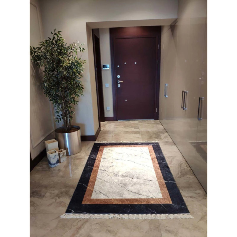 Tapis antidérapant Firenze, Rectangle 2 pi 7 po x 3 pi 3 po