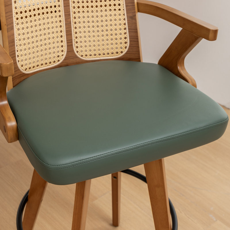 Tabouret de bar et tabouret de bar Modern, Vert, Tabouret de comptoir (siège d'une hauteur de 26 p