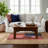 Maya Dazzling Usa Flatweave Wool Red Contemporary Modern Area Rug