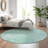 Premium Machine Washable Prisco Turquoise Rug-1548870373
