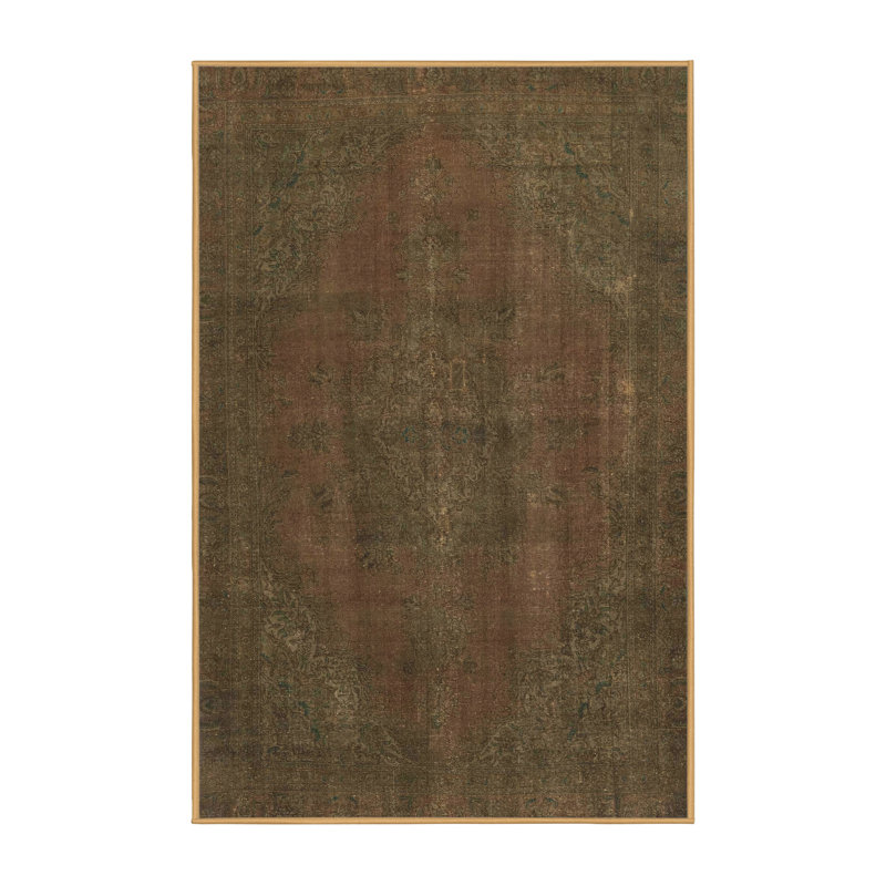 Abstract Indoor Rug, Rectangle 4' x 6'