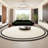 Semi-circular curved light luxury negotiation sofa-106732303
