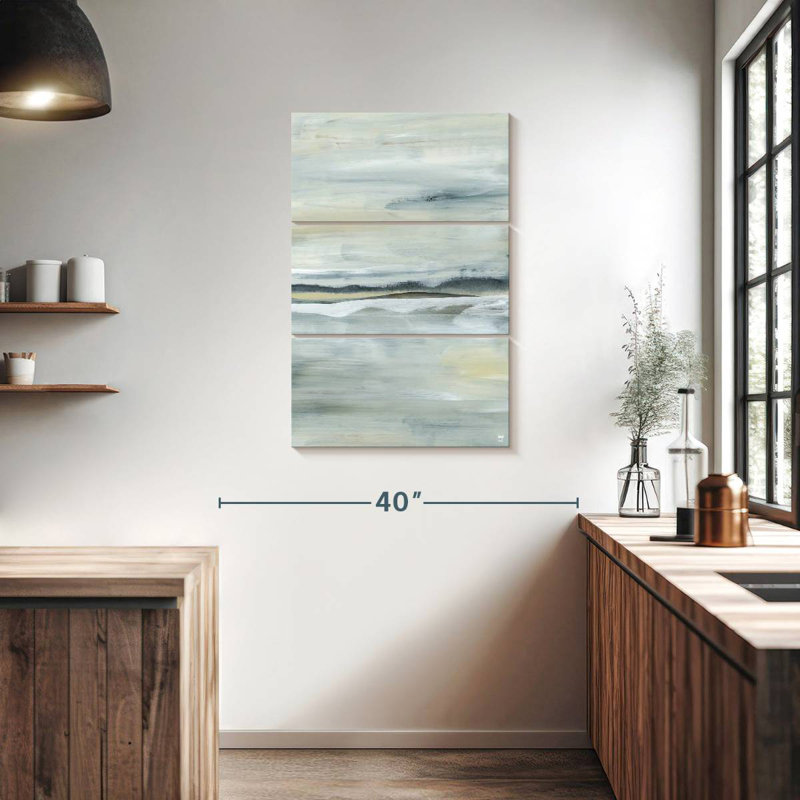 Avery Lake Escape I, abstrait I, H 38 po x l 24 po