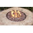 Adriyanna Round Concrete Propane Smokeless Fire Pit Table with Hidden Fuel Tank-1785170908