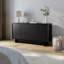 Buffet Orrsville - Buffet décoratif pour salon avec tablettes réglables-587640809