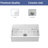 32" Undermount Ceramic Kitchen Sink - Dual Mount White Ceramic Rectangular Deep Sink Basin