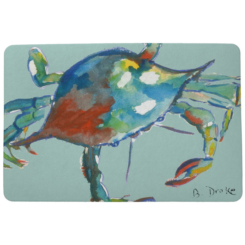Liesl Non-Slip Doormat, Rectangle 1'6" x 2'2"