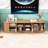 Mid-Century Modern TV Stand for TVs up to 75" with Sliding Fluted Doors and Hidden Storage-92806733