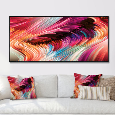 Vie de couleur liquide I - Impression sur toile