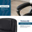 Fauteuil de bureau Adamstown® Lansing Big & Tall, dossier haut de gamme avec support ergonomique réglable, cuir végétalien-110811709