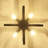 Andranae 4 - Light 14.6" Industrial Matte Black Square Semi Flush Ceiling Mount Light for Entryway-240446925