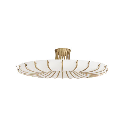 Chambers 10 - Light Semi Flush Mount