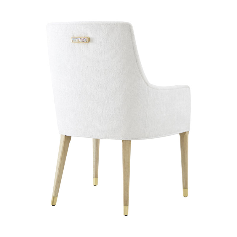 Judith Leiber Couture Upholstered Arm Chair, Gold/Solstice