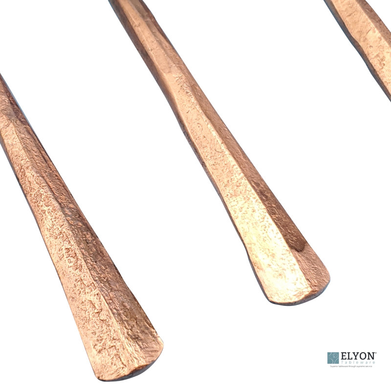 Ensemble de couverts en acier inoxydable forgé à la main Seldon - Service pour 4