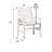 Harbison Wood All-Weather Outdoor Dining Armchair-102084594
