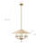 6-Light Hand-Woven Rattan Cone Pendant Chandelier-1229477563-1229477561