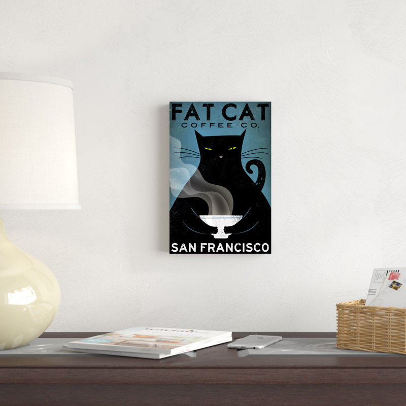 Chat café, H 12 po x l 8 po