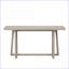 Table basse à grain de bois gris pour entrée / canapé, oxyde de magnésium robuste, facile à assembler et amp; Propre