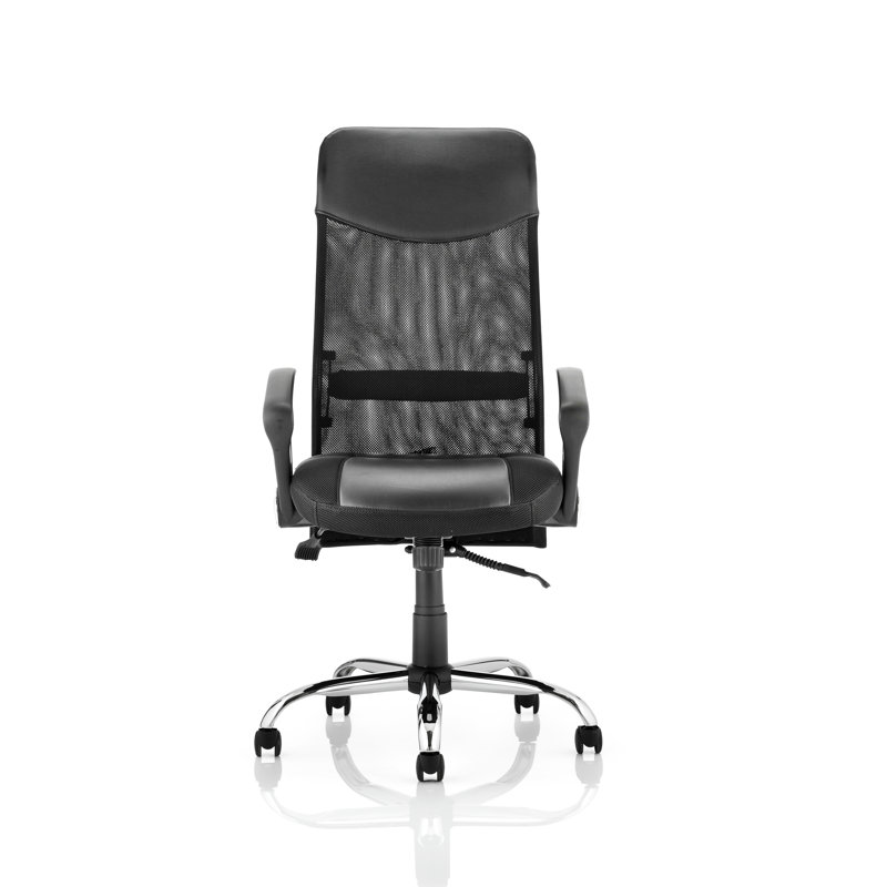 Genuine Leather Executive Chair with Headrest