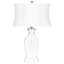 Ensemble de lampes de table en verre transparent 27,5 po Dalrymple