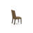 9 Piece Modern Dining Table Set Includes a Rectangle Wooden Table with Butterfly Leaf and 8 Brown Linen Fabric Parson Chairs, Mahogany-1955862583-1955862582-1955899762