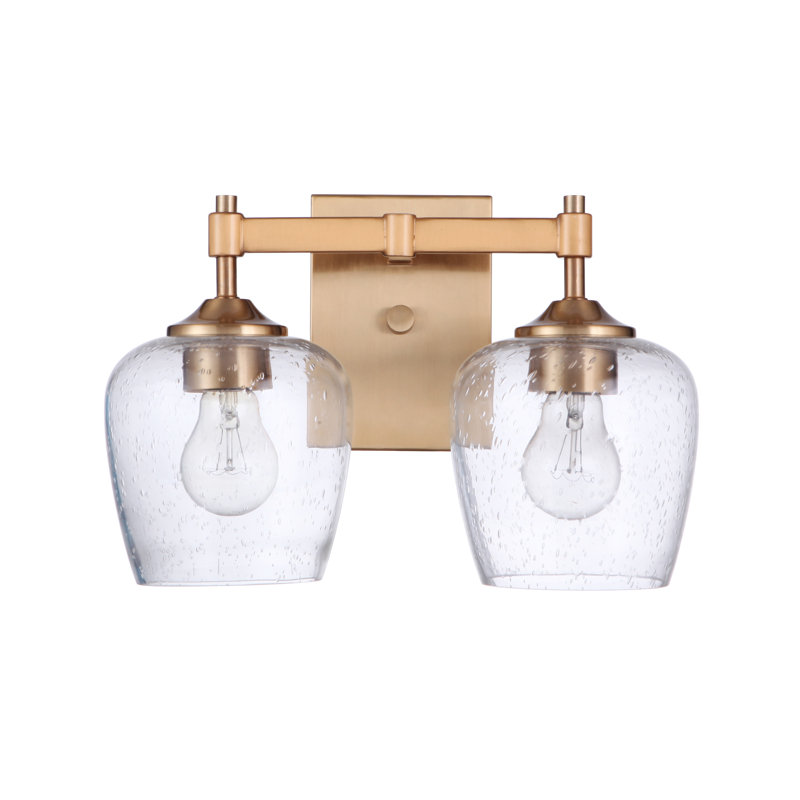 Pardeesville 2 - Light Vanity Light, Satin Brass