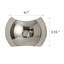 Bande de lumière murale d'intérieur à 3 températures avec capteur de température, ensemble de 4 pièces Lampe portative magnétique rechargeable USB-849960576-849960585