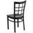 Prompton Window Back Metal Restaurant Chair-646773765