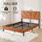 Full Bed Frame With Headboard-740240191