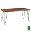 Leyva Sheesham Rectangular Wood Top Dining Table-19763861-19763862