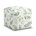 Motif floral vert / blanc