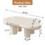 Table basse blanche, table basse Cloud-715528368