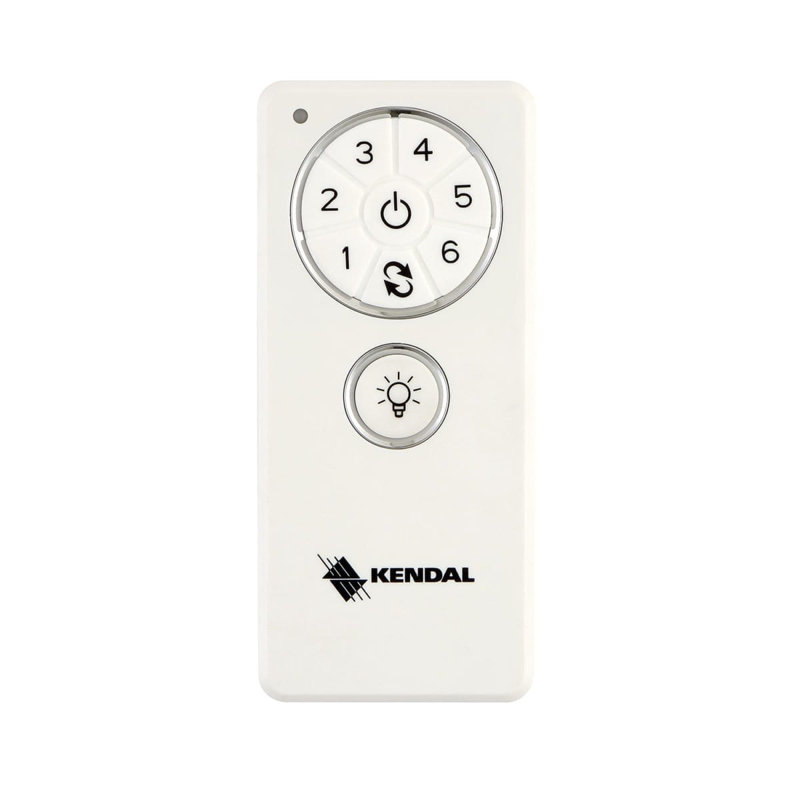 Ventilateur de plafond à courant continu noir JUNO 54 avec ensemble d'éclairage à DEL et télécommande - Moderne, élégant et efficace