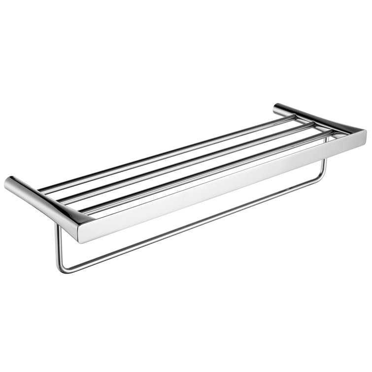 Caster Wall Mounted Towel Rack