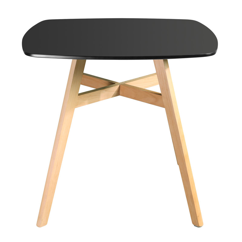 Table moderne Mid-Century, Noir